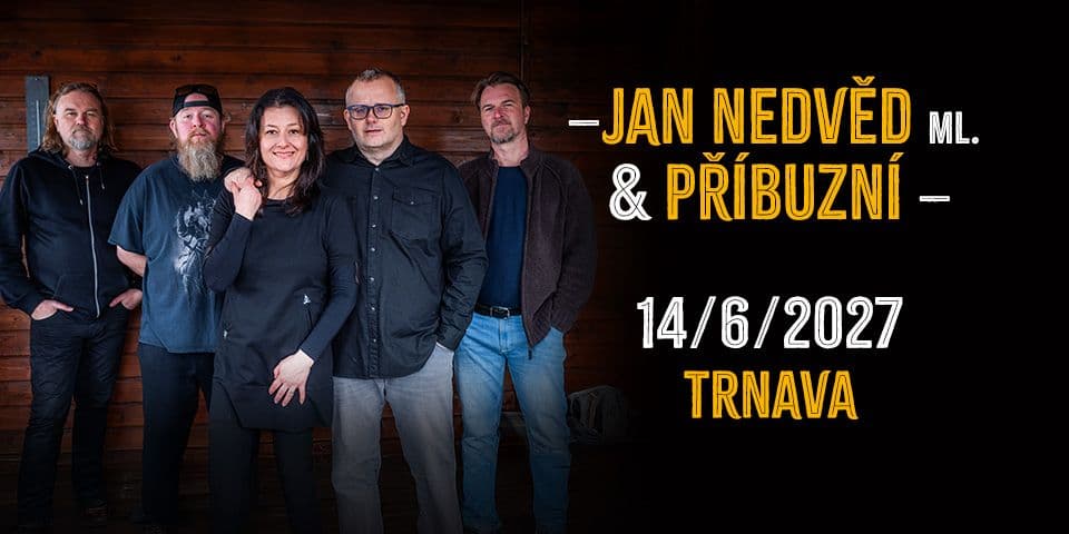 Jan Nedvěd Jr. i krewni 2026 - Trnava