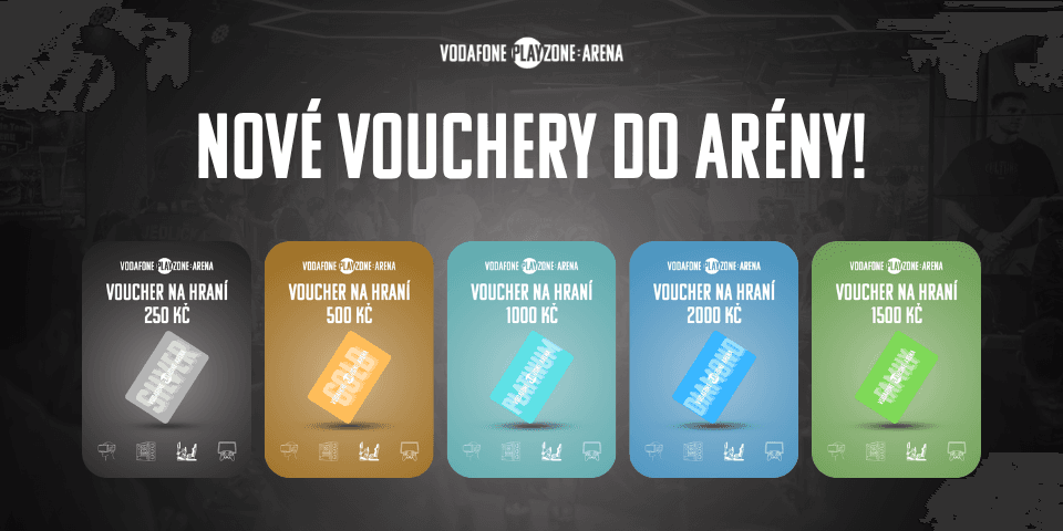 Vouchery do gry w Vodafone PLAYzone Arena 2026