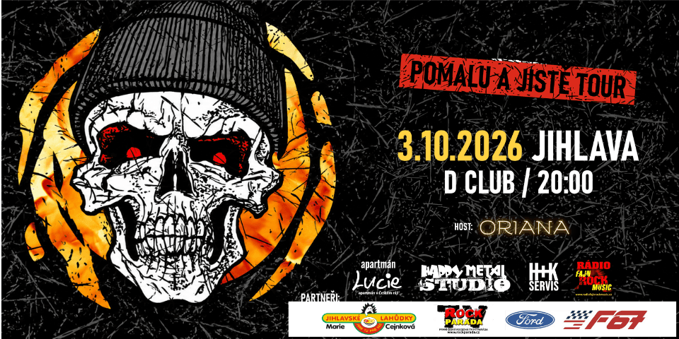 Jacker's - POMALU A JISTĚ TOUR 2026