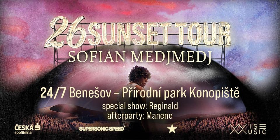 26SUNSET TOUR Sofian Medjmedj - Benešov